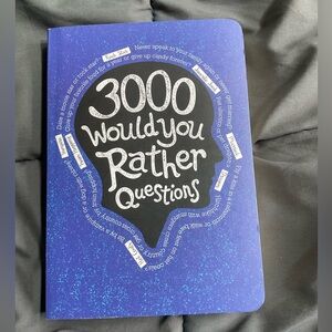 Blue '3000 Would You Rather Questions' Book